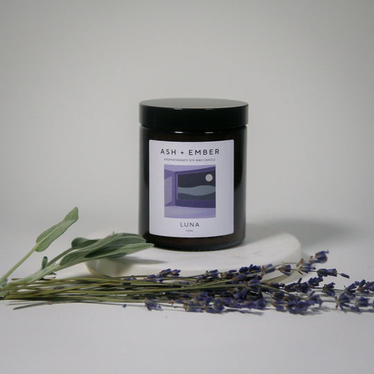 LUNA Ash and Ember 170ml Candle