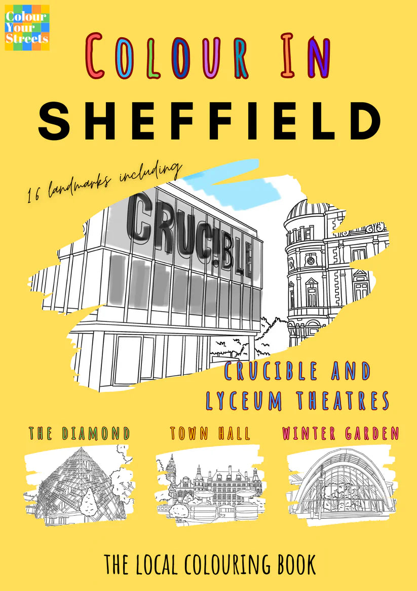 Sheffield Colouring Book by Colour Your Streets