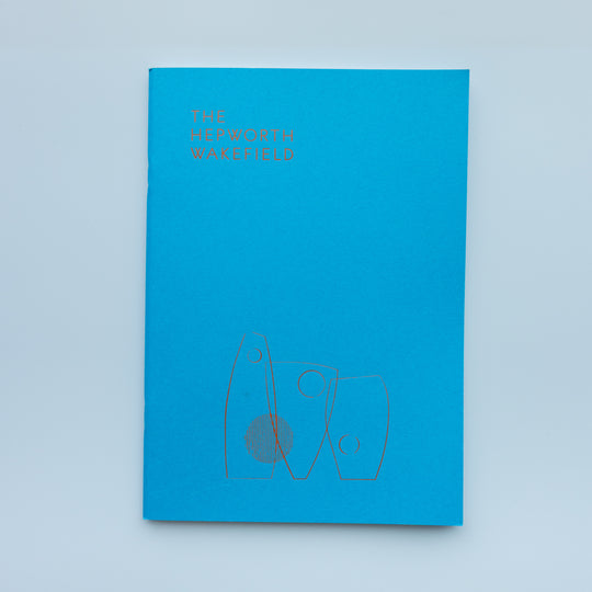 The Hepworth A4 Blue Sketchbook