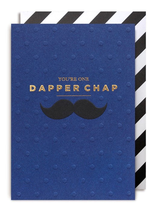 Dapper Chap Greetings Card