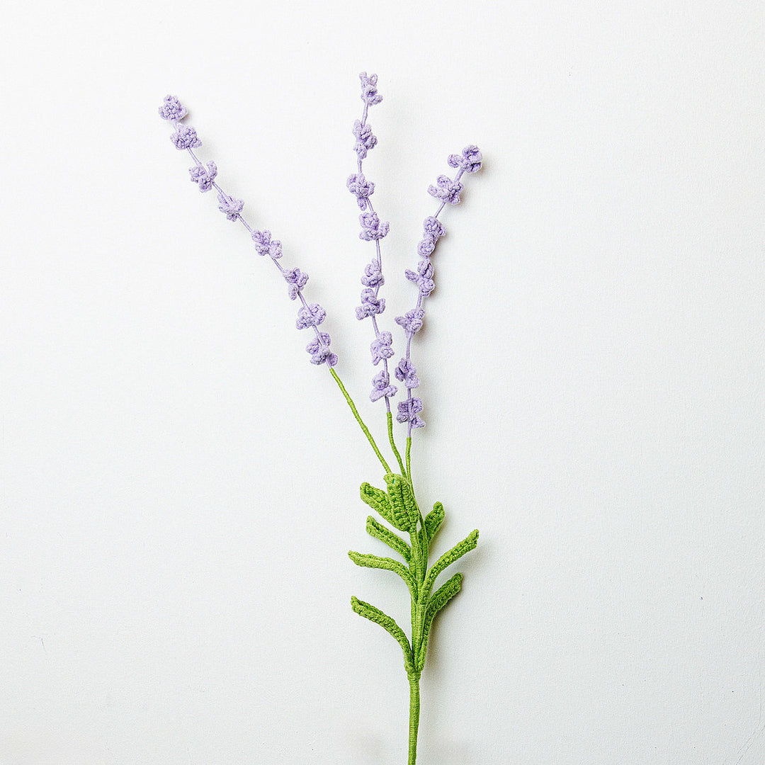 Salvia 'Blue Spire' (Perovskia) Crochet Flower