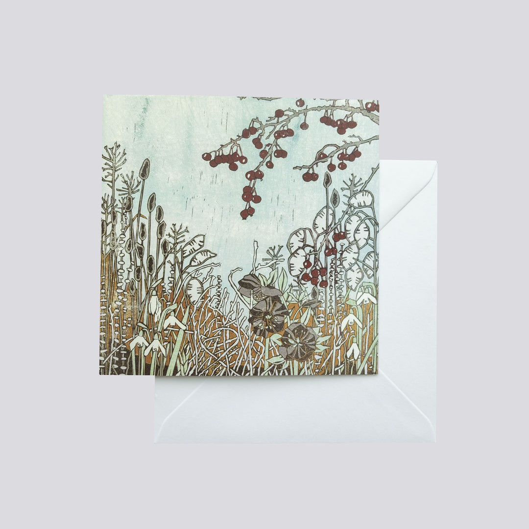 Rachel Knowles 'Winter in the Hepworth Wakefield Garden' Greetings Card
