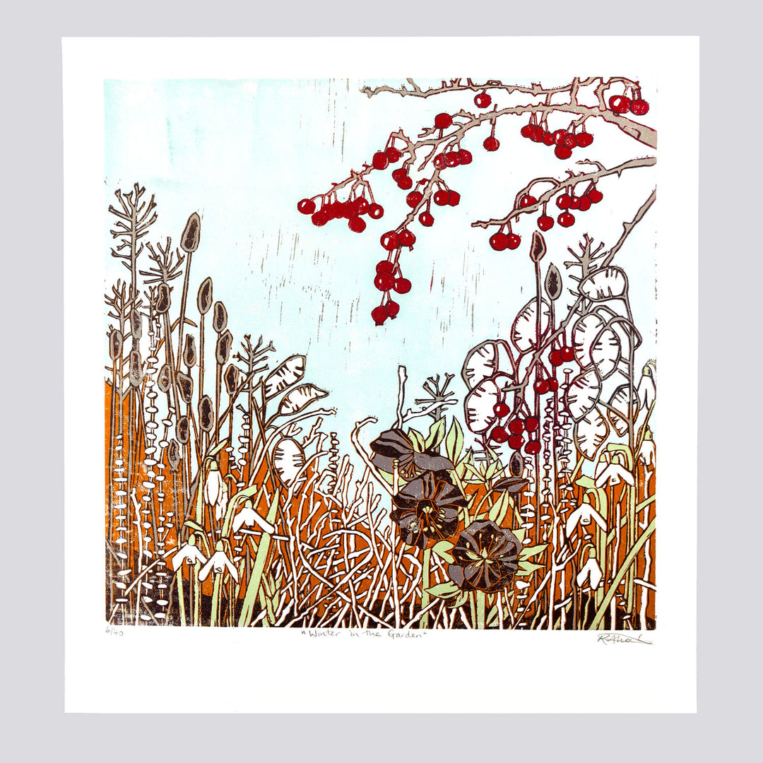 Winter in the Garden by Rachel Knowles