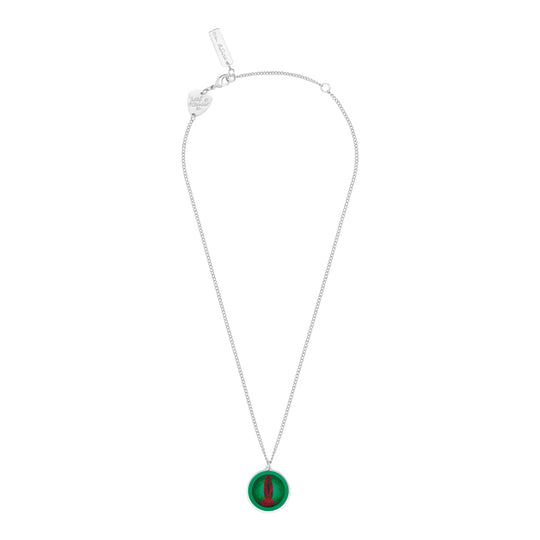 Tatty Devine X Helen Chadwick Wreaths To Pleasure Pendant Green