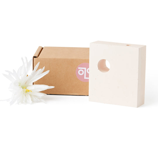 Hepworth Block Vase, Pink