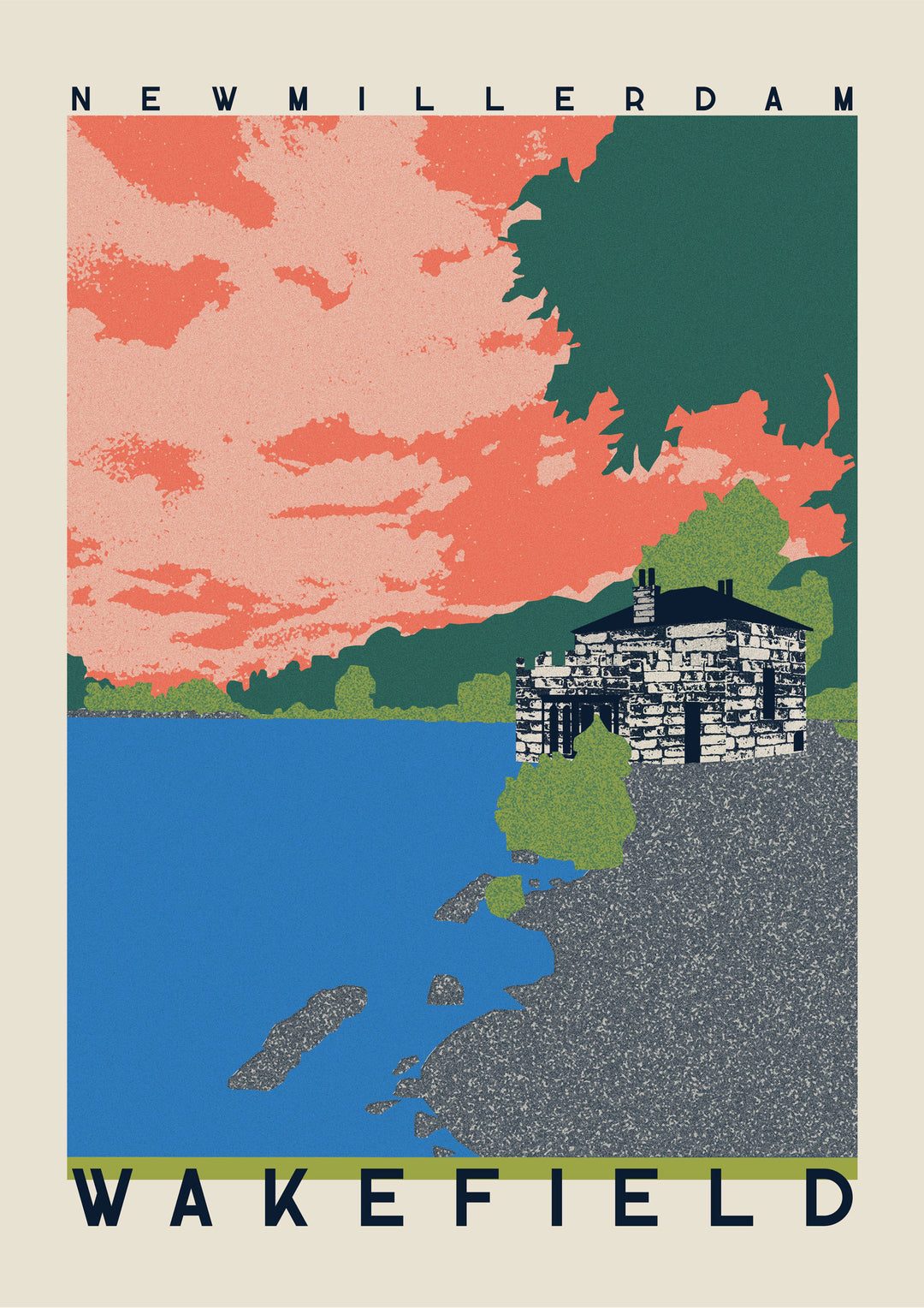 Newmillerdam (A2) by Ellie Way
