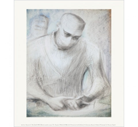 Barbara Hepworth Mini Print: Tibia Graft