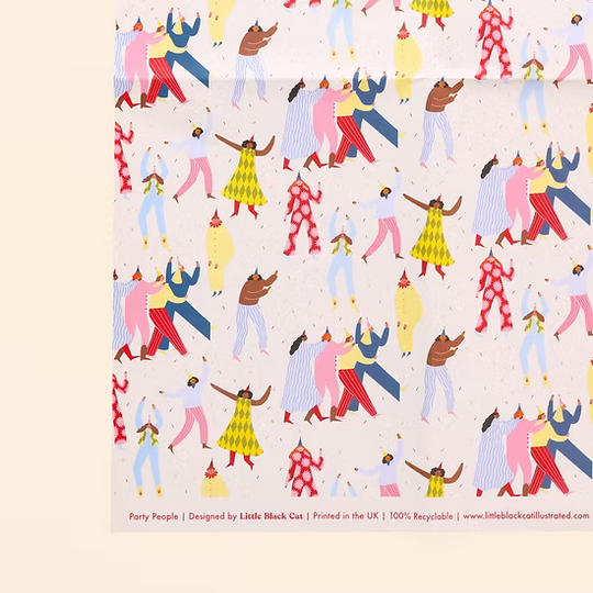 Party People Gift Wrap