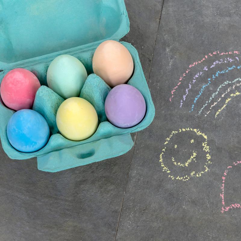 Chalk Eggs