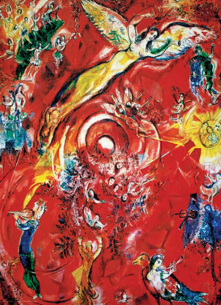 Triumph of Music by Marc Chagall Jigsaw Puzzle