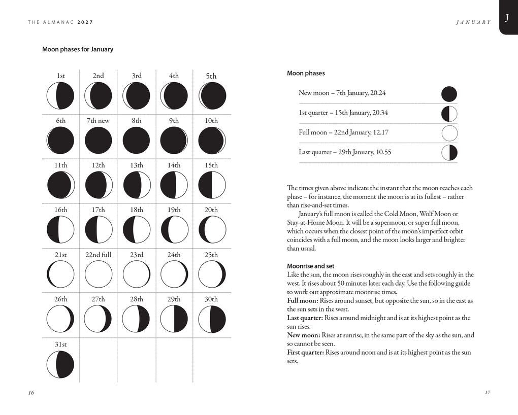Almanac: A Seasonal Guide to 2027