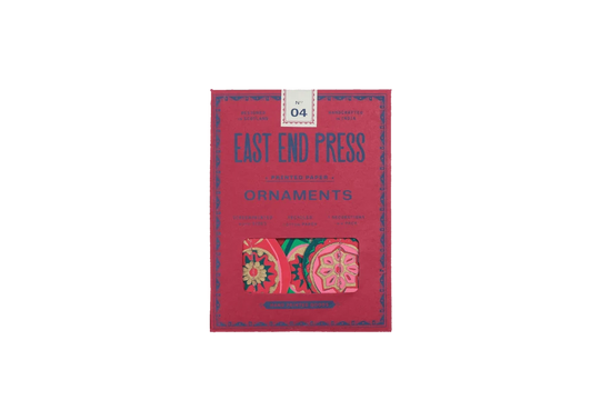 Baubles Paper Ornaments by East End Press