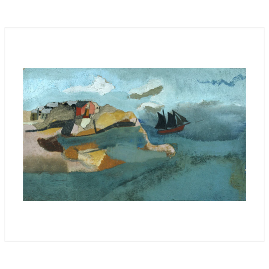 1928 (cornish port) Greetings Card