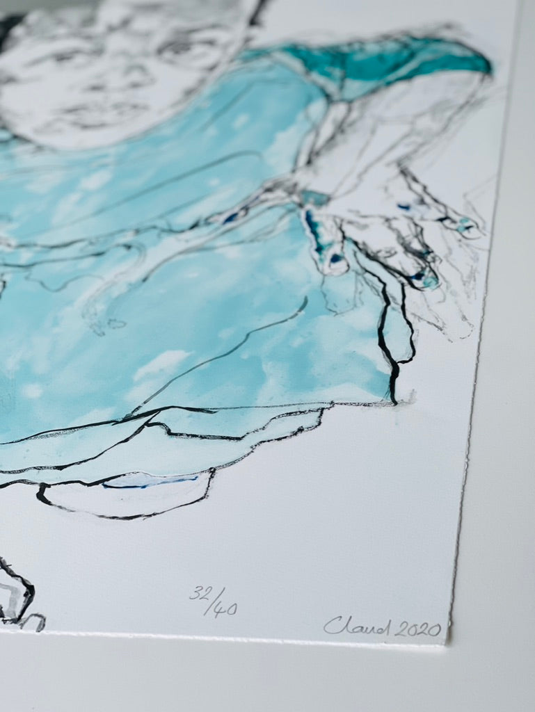 Rare Archive Edition: Claudette Johnson: Child Painting