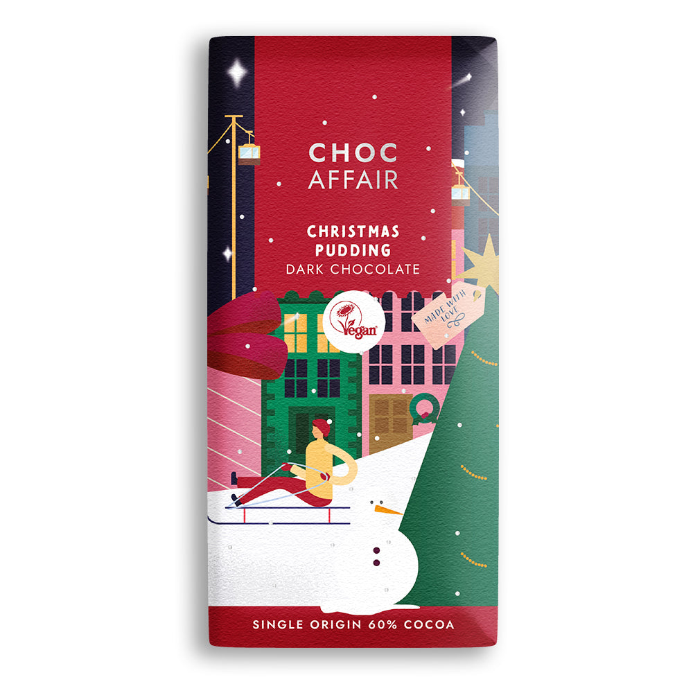 Christmas Pudding Dark Chocolate