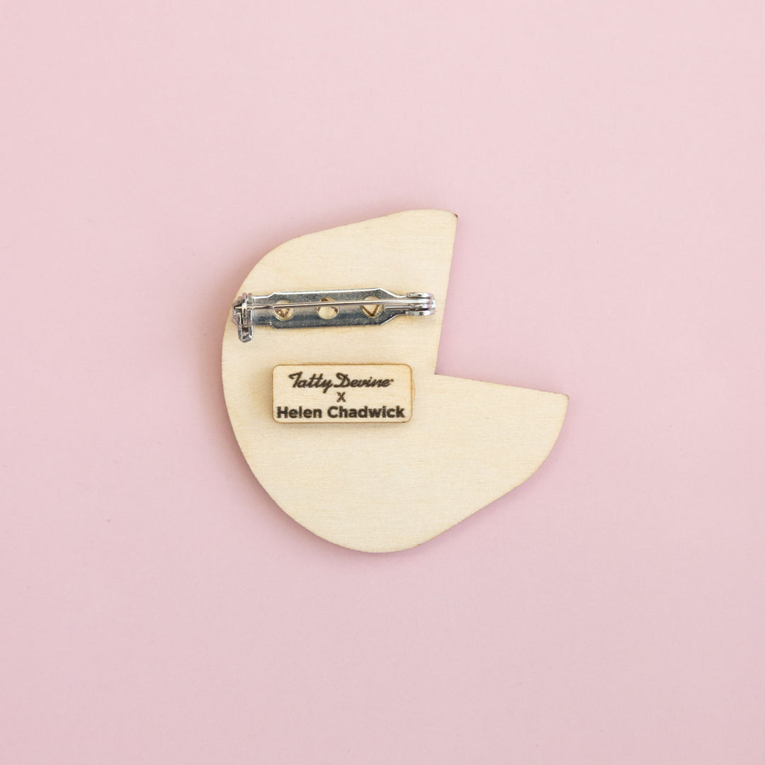 Tatty Devine X Helen Chadwick Ego Geometria Sum 3; Pram Brooch