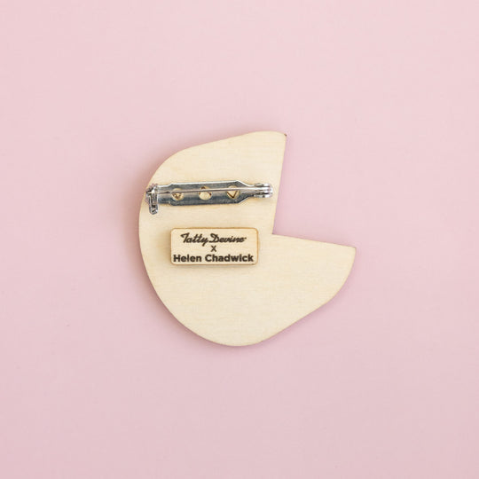 Tatty Devine X Helen Chadwick Ego Geometria Sum 3; Pram Brooch