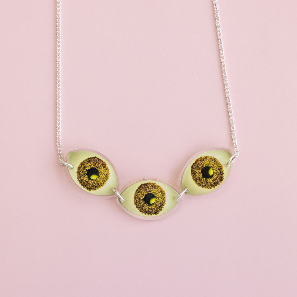 Tatty Devine X Helen Chadwick Eat Me Eyes Necklace