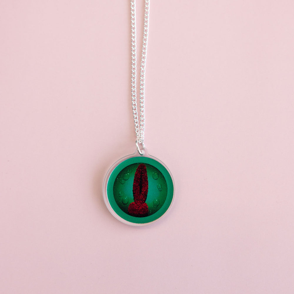 Tatty Devine X Helen Chadwick Wreaths To Pleasure Pendant Green