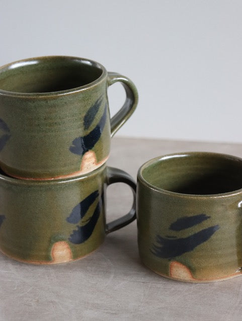 Coffee Cup in Moss by Hannah Burgess