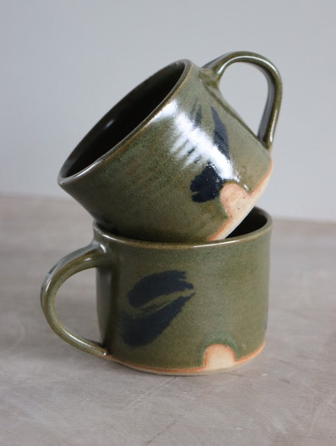 Coffee Cup in Moss by Hannah Burgess