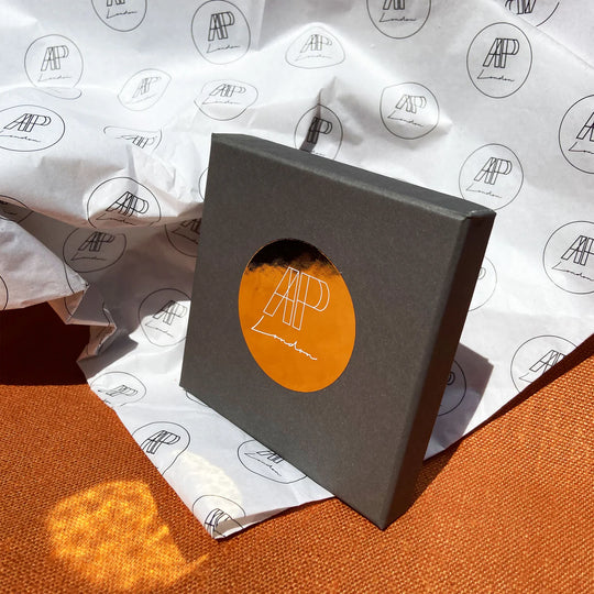 Hanging Mangoes & Marigold Earrings by Anisha Parmar
