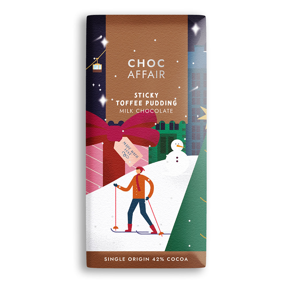 Sticky Toffee Pudding Milk Chocolate Bar