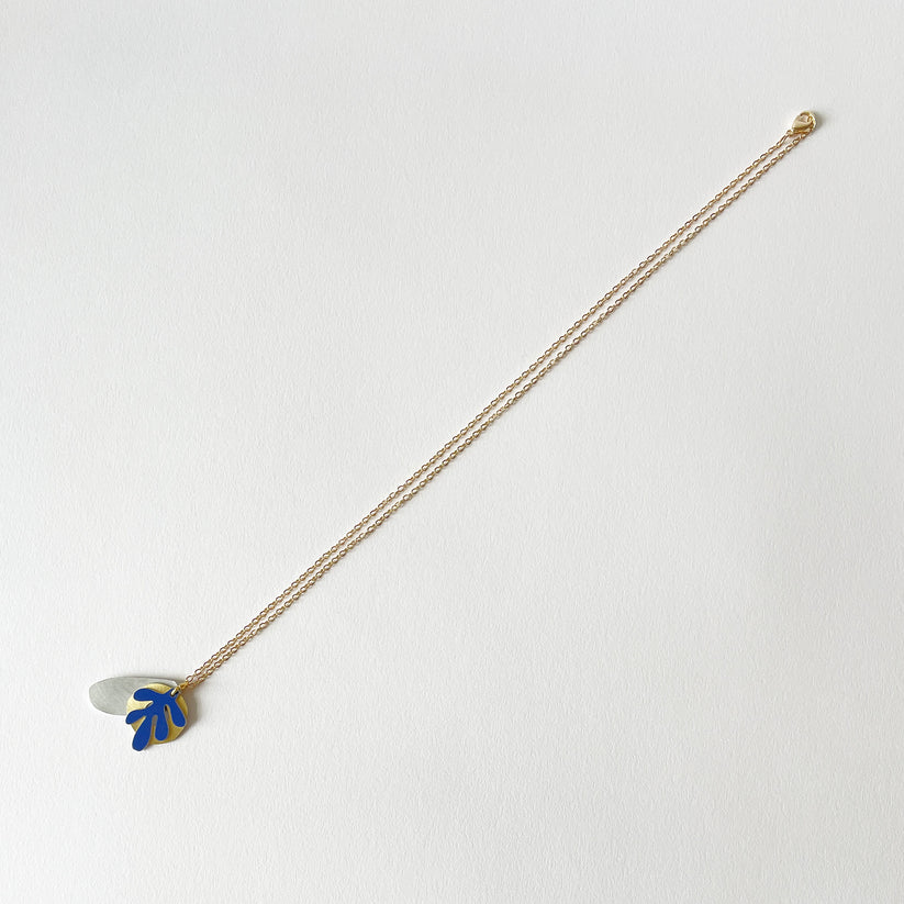 Tideline Necklace Cobalt by Tom Pigeon
