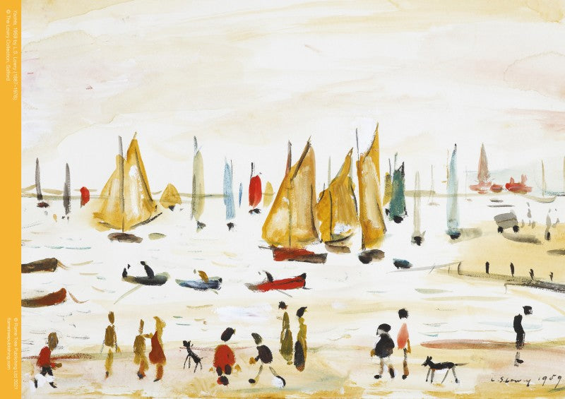 L.S. Lowry: Yachts (500 pieces) Jigsaw