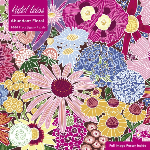 Kate Heiss: Abundant Floral Jigsaw