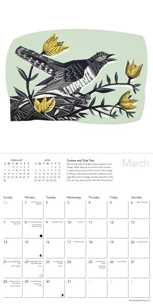 Angela Harding Mini Calendar 2027