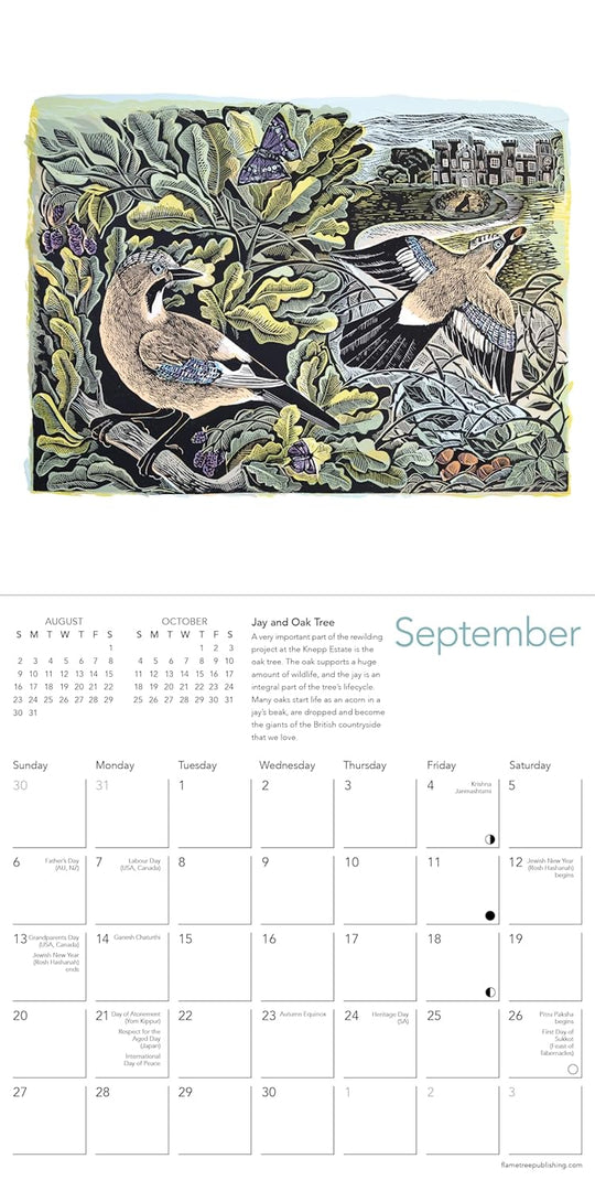 2026 Angela Harding Mini Wall Calendar