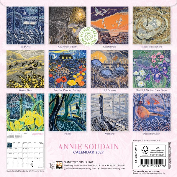 Annie Soudain Mini Calendar 2027
