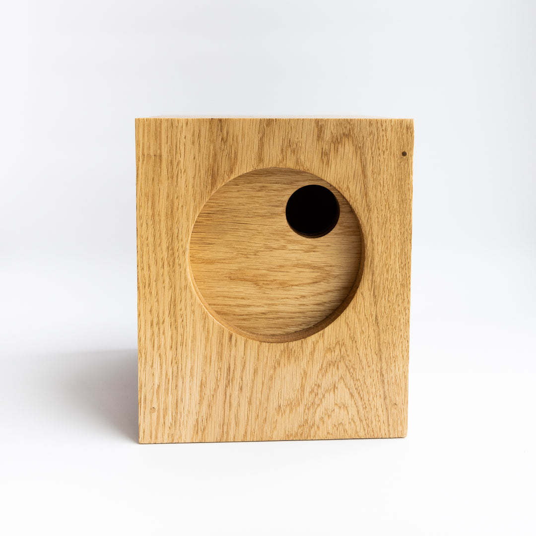 Nestbox Small Birds Circle Natural