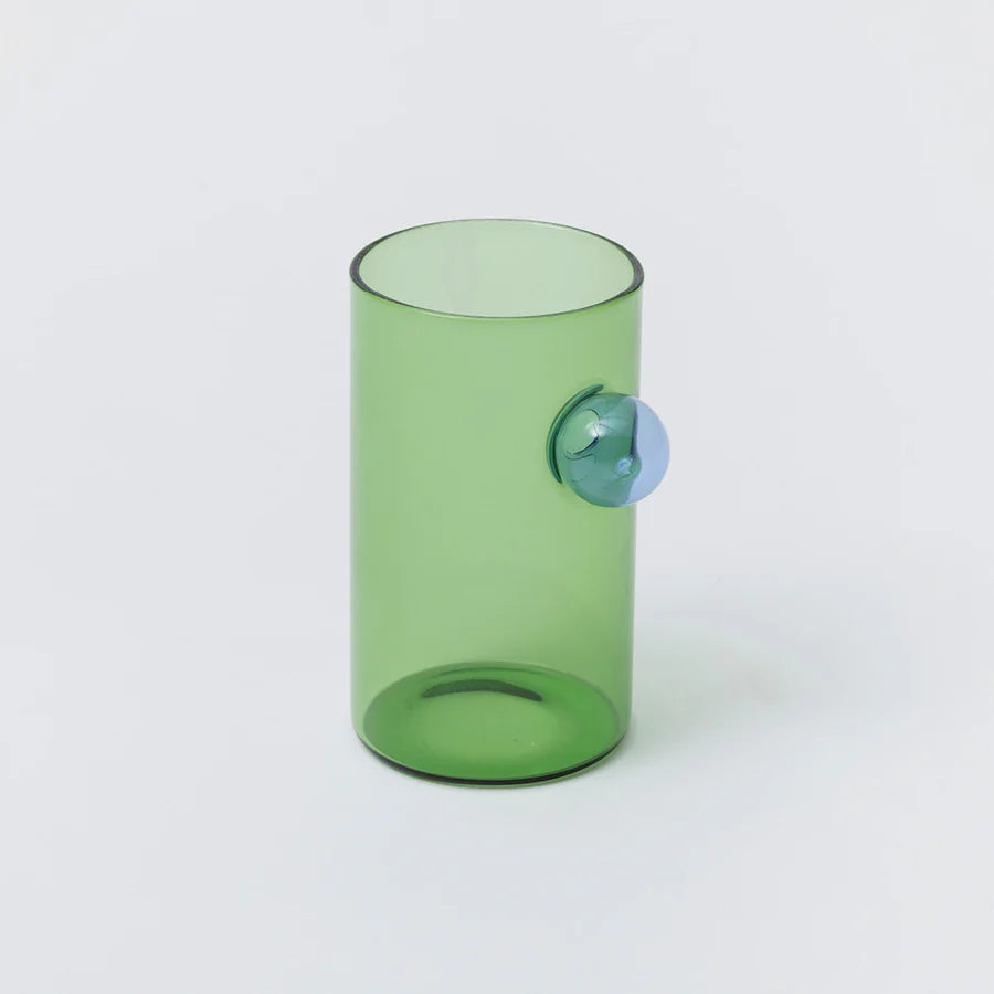 Bubble Glass Green Blue