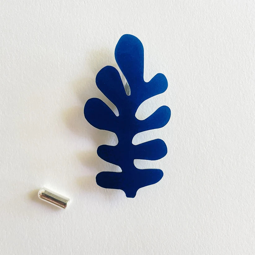Cobalt Brack Pin by Tom Pigeon