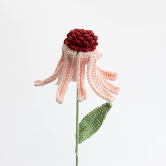 Echinacea Pallida Crochet Flower