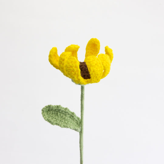 Coreopsis Tripteris Crochet Flower