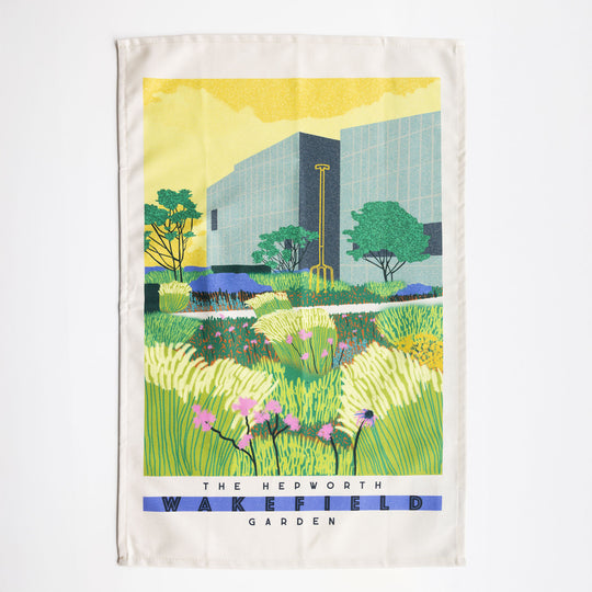 Ellie Way Tea Towel - The Hepworth Wakefield Garden