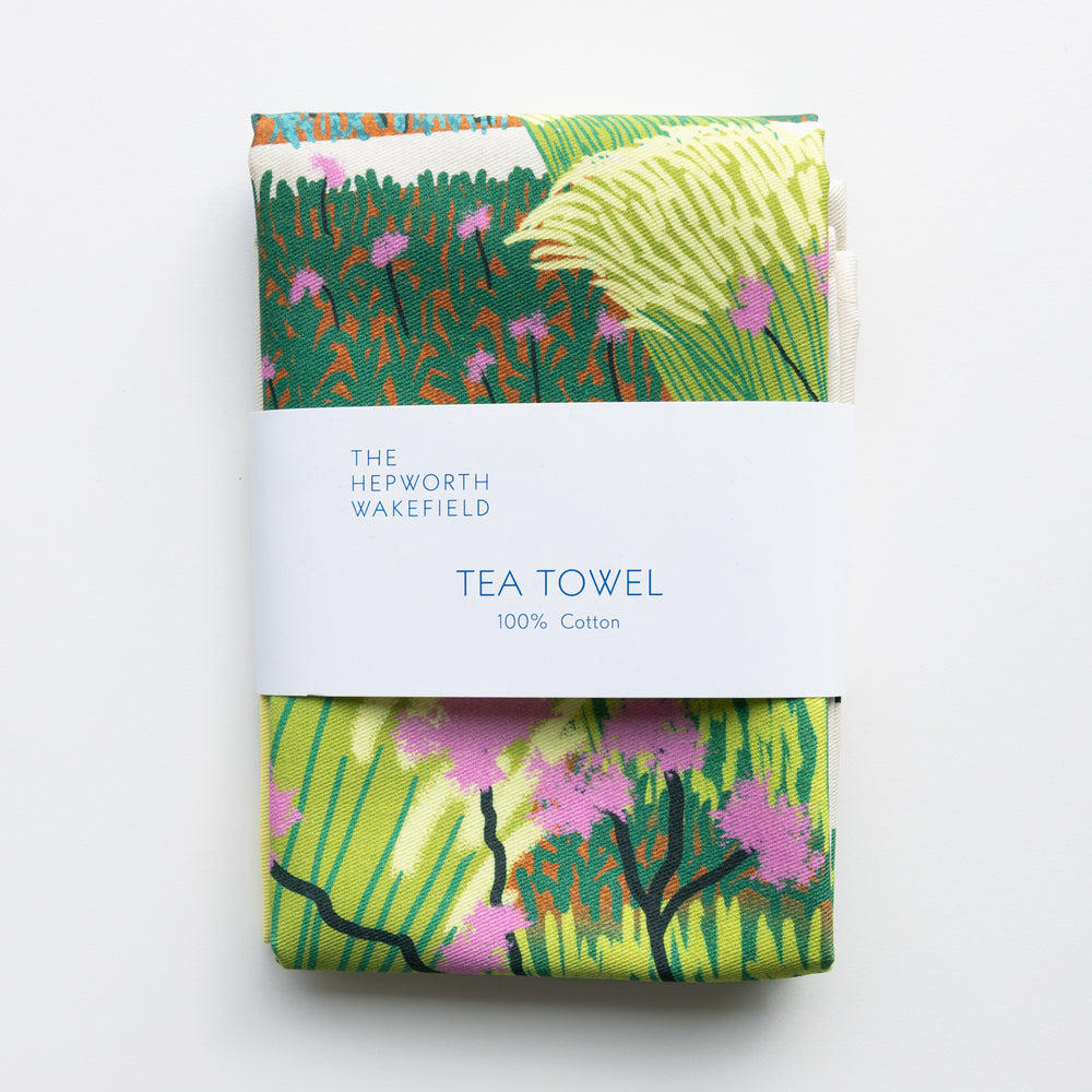 Ellie Way Tea Towel - The Hepworth Wakefield Garden