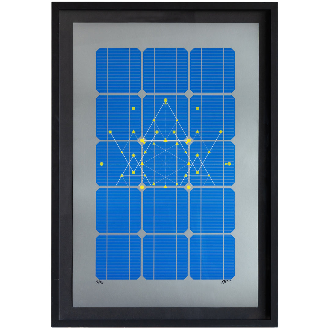 Haroon Mirza: Photons and Friends, framed edition
