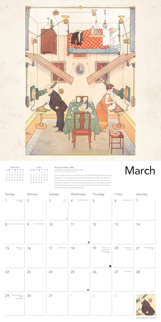 2026 Heath Robinson Calendar