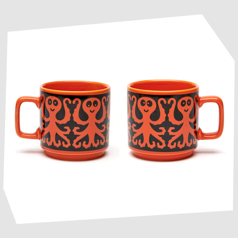 Hornsea Mug Octopus Orange