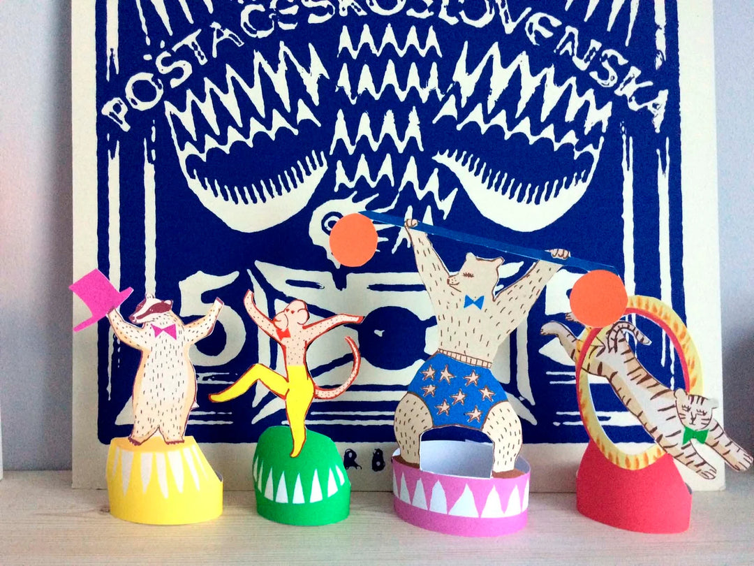 Cut and Make Circus by Wini Tapp