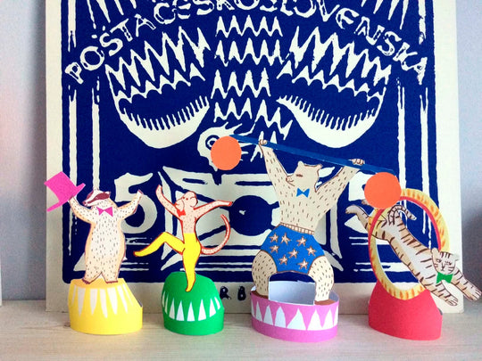 Cut and Make Circus by Wini Tapp