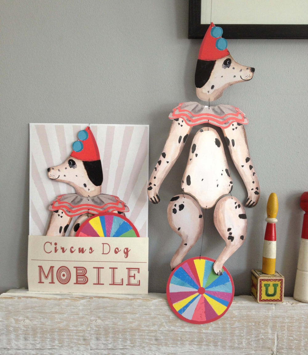 Circus Dog Mobile by Wini Tapp
