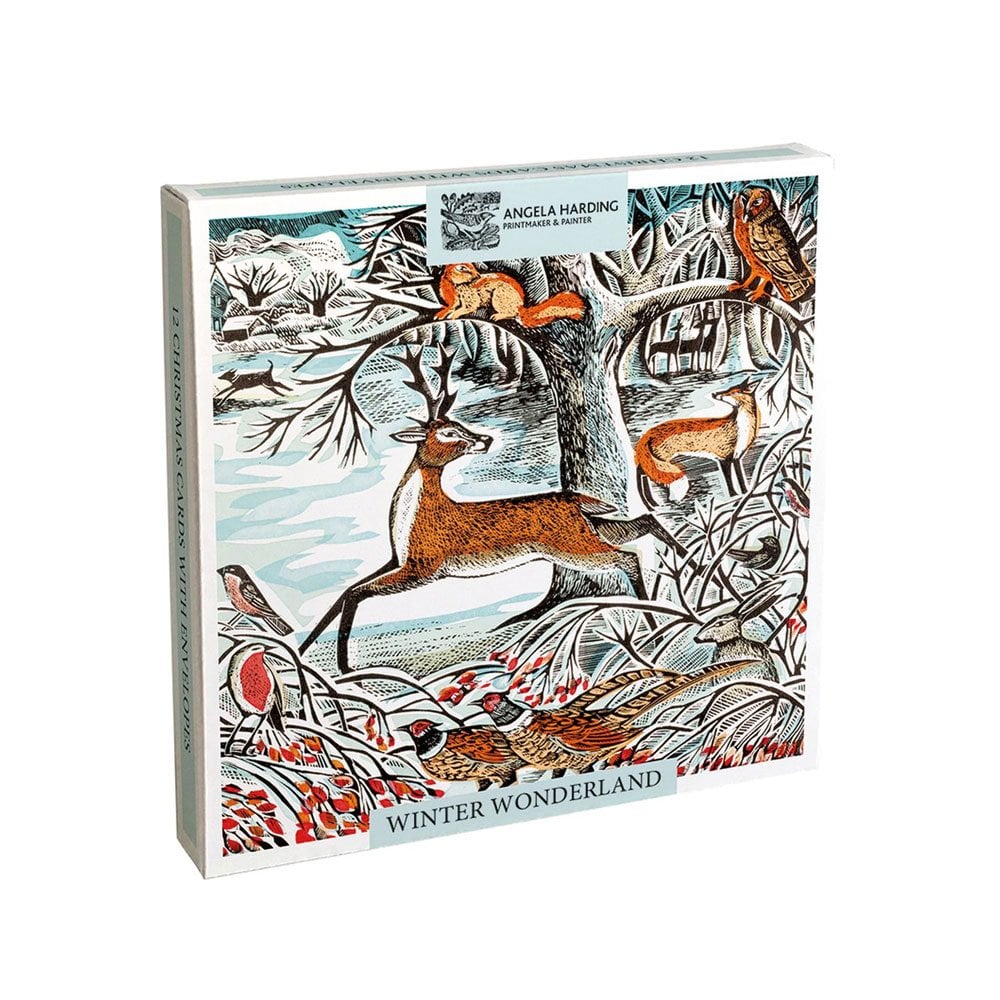 Angela Harding Winter Wonderland Pack of 12 Christmas Cards