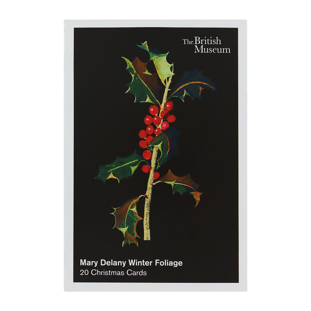 Mary Delany Winter Foliage Christmas Card Pack
