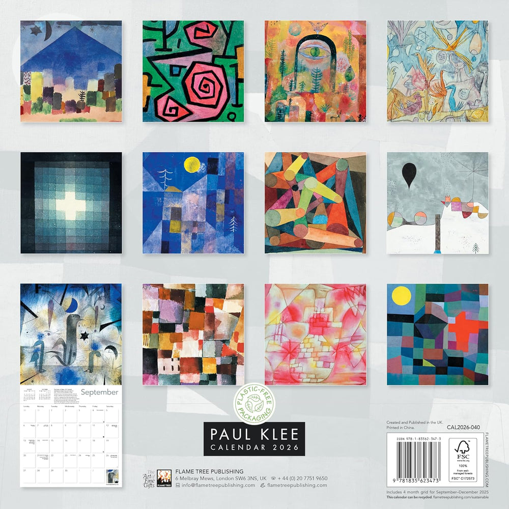 2026 Paul Klee Calendar