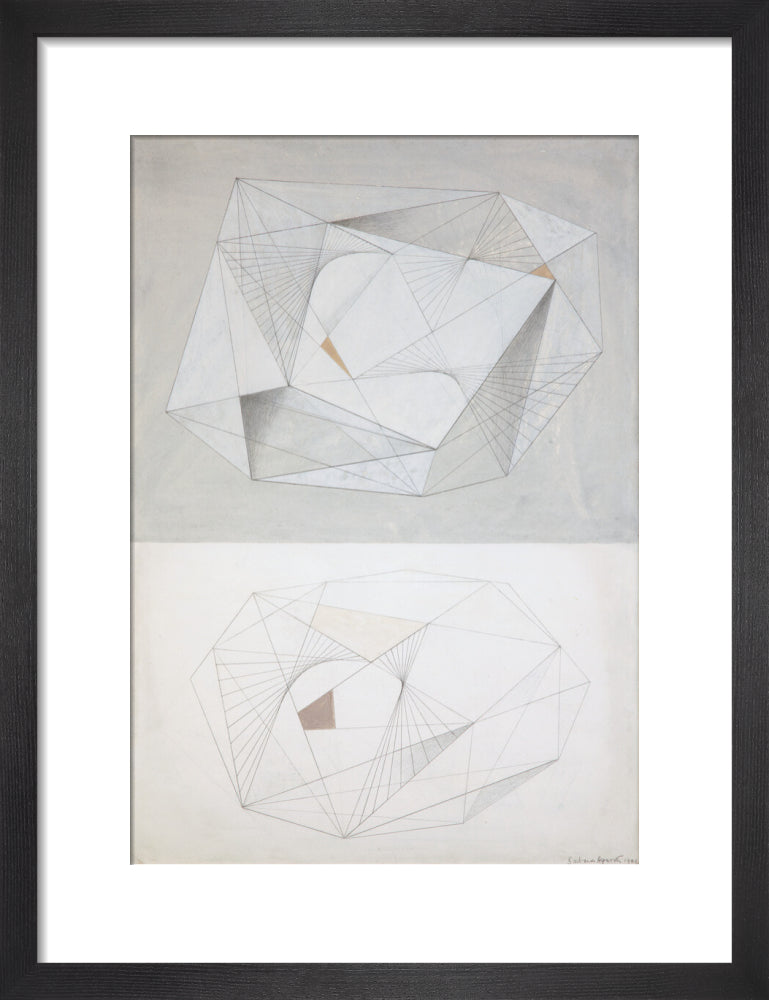Barbara Hepworth, Forms (Brown, Grey and White), 1941